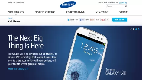 Smartphone sales double Samsung profits