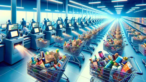 Retail theft at self-checkouts doubles, AI poses possible solution