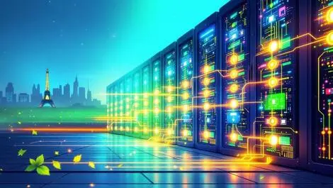 Modern ai data center sodium ion battery powered server racks energy flows