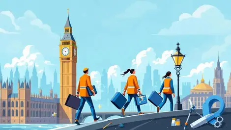 Uk stem talent exodus professionals leaving big ben science engineering