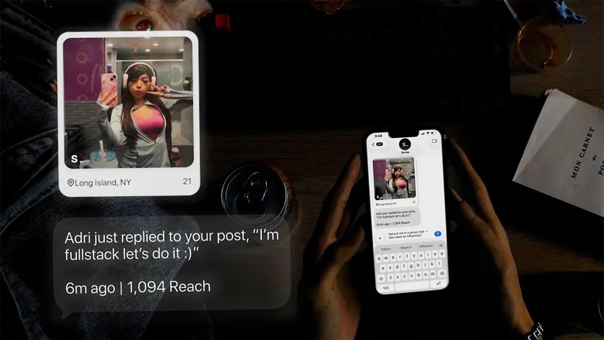 Series hits 1m iMessage posts as users shun public feeds