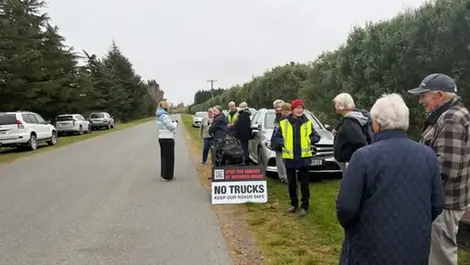 'Tenacity' pays off in community's battle against gravel trucks